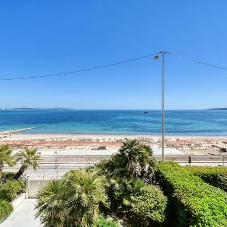 Sea View Flat, Beach Access By Guestready * Cannes